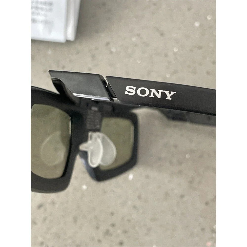 SONY TDG-BT500A 3D Glasses Active Shutter Method Bluetooth for Bravia Untested